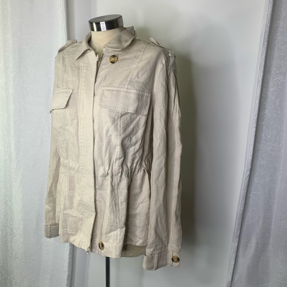 Laundry By Shelli Segal "Utility Safari" jacket. - Picture 4 of 11